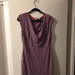 Boden 8L Draped Front dress